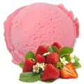 Erdbeer Geschmack Eispulver Vegan ohne Zucker Softeispulver 1:3 - 1 kg