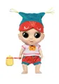 CHOU CHOU Baby Luca, 30 cm große Babypuppe mit beweglichen Augen und lustigen Soundfunktionen, inklusive Shirt, Hose, Mütze, Strampler, Flasche und Schnuller, 905562 Zapf Creation