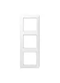 Jung AS583WW Rahmen 3fach, senkrechte und waagerechte Montage, Duroplast, ...