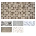 MDEKOR PVC Wandverkleidung 48,5x96 cm | 3D Wandpaneele für Küche, Bad & mehr | Einfach zu kleben & reinigen | Küchenrückwand Platten | Dekorative Panels für Wandgestaltung innen