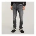 G-Star für Herren. 51003-C293-B466 Jeans 3301 Regular Tapered grau (31/34), Lässig, Baumwolle, Denim