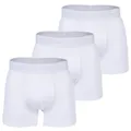 Marc O´Polo Herren Retro Boxer 3-Pack Essentials - Weiss - Größe XXL
