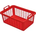 Korb L800xB535xH300mm 85 lPE rot LOCKWEILER