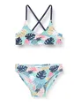 Playshoes Mädchen Uv-schutz Bikini Badeanzug Schwimmanzug Badebekleidung, Tropisch, 134-140 EU