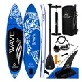 KESSER Aufblasbares SUP Board Set Stand Up Paddle Board Premium Surfboard Wassersport 6 Zoll Dick Komplettes Zubehör 130kg
