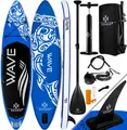 KESSER® Aufblasbares SUP Board Set Stand Up Paddle Board Premium Surfboard Wassersport | 6 Zoll Dick | Komplettes Zubehör | 130kg