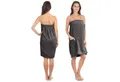 Liebenstein Kilt Samtweicher Saunakilt Damen aus 100% Baumwolle, mit Gummizug