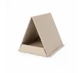 Lyveo Katzenhaus mit Kratzpappe 40x38,5x40cm faltbare Katzenhöhle Katzenbett Katzenzelt, zum Kratzen, Schlafen & Verstecken