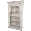 Orientalisches Vintage Regal Bücherregal Antik Massiv Muster 05