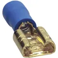 Sinuslive Car HiFi Flachstecker 10er Set 2.5 mm²  6.3 mm vergoldet