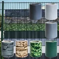 Sichtschutz PVC Doppelstabmatten Zaunfolie Windschutz blickdicht Windschutz