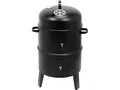 TRIZERATOP Holzkohlegrill Runde Räuchertonne 51 × 42 × 80 cm, Smoker, Räuchergrill, Runde Räuchertonne 51 × 42 × 80 cm, Smoker, Räuchergrill, Runde Räuchertonne 51 × 42 × 80 cm, Smoker, Räuchergrill