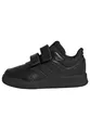 adidas Unisex Baby Tensaur Hook and Loop Shoes, Core Black/Grey Six, 24 EU