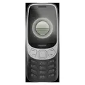 HMD 3210, Balken, Dual-SIM, 6,1 cm (2.4"), 2 MP, 1450 mAh, Schwarz - Schwarz