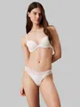 Calvin Klein Underwear Push-up-BH PUSH UP PLUNGE mit Logo-Print auf den Trägern
