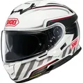Shoei GT-Air 3 Discipline Helm, schwarz-weiss-rot, Größe XL für Männer