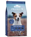 Dehner Premium Mini Senior Ente / Lamm / Kartoffel, 4 kg, getreidefrei Ente, Trockenfutter für: Hunde, Trockenfutter für ältere Hunde kleiner Rassen