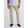 Pierre Cardin Stretch-Jeans Lyon mit Dornschlaufe zum Fixieren der Gürtelschnalle beige W40/L32
