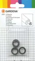 Gardena O-Ring, 5er-Pack, Gummi-Dichtung, Anschlussnippel, für Hahnstück 18201