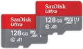 SanDisk Ultra microSDXC UHS-I-Speicherkarte 128 GB + SD-Adapter 2er 24H Versand✅
