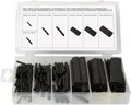Toolland HAS07 Schrumpfschlauchsortiment Schwarz 1 Set