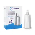 AllSpares Wasserfilter (2x) geeignet für Sage Kaffeemaschinen Ersatzfilter für S