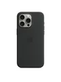 Apple iPhone 15 Pro Max Silicone Case with MagSafe - Black