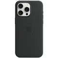 Original Apple iPhone 15 Pro Max Silikon Case MT1M3ZM/A Hülle MagSafe in Schwarz