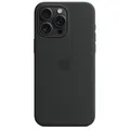 Original Apple Silicone Case Cover MT1M3ZM/A iPhone 15 Pro Max Black Schwarz