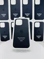 Original Apple iPhone 15 Pro Max Silikon Hülle Case MagSafe MT1M3ZM/A Schwarz