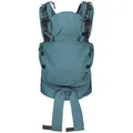 Hoppediz Babytrage, Türkis, Textil, 26.5x7.2x38.5 cm, SGS-geprüft, Baby on Tour, Babytragen & Tragetücher