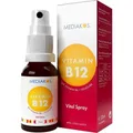 2x VITAMIN B12+B6+Folsäure Mediakos Vital Spray 20 ML
