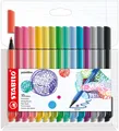 STABILO Fasermaler pointMax 15er Karton-Etui neue Farben