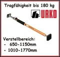 URKO Teleskopstütze Baustütze 650-1150mm / 1010-1770mm bis 180 Kg Tragkraft