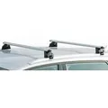 VDP-CA480 Dachbox 480 Ltr Carbon Look abschließbar + Alu Relingträger VDP CRV120 kompatibel mit für Skoda Roomster ab 06 abschließbar