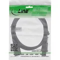 16551 InLine Netzkabel C14 Kupplung auf C5 Stecker schwarz 1m ~D~