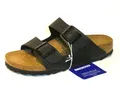Birkenstock Arizona Birkoflor Sandalen Pantoletten schwarz 0051793 Schmale Weite