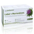 amitamin Leber + Mariendistel Komplex | Kapseln hochdosiert | Artischocke, Löwenzahn plus Cholin für den Stoffwechsel | 120 Kapseln - 4 Monate | Silymaringehalt 80% | deutsche Herstellung | vegan
