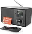 Internetradio mit WLAN, DAB+/FM & Bluetooth, Oakcastle IR200,WIE NEU