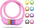 Kinder Fahrradschloss 10mm Zahlenschloss Anti-Diebstahl Pink