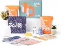 Sculpd – Das originale Töpfer-Set, Komplettes lufttrocknendes Ton-Set für Erwachsene, inklusive Modellierwerkzeugen, Lack, Pinseln, Anleitungen sowie Kunst & Bastelset, Mattlack