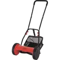 Scheppach SPM300 Handrasenmäher, Spindelmäher 30cm Schnittbreite, 15,2L Fangbox