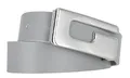Bernd Götz Gürtel Damen Leder 30 mm Rindleder Koppelgürtel Damengürtel (Silbergrau, 105)