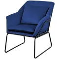 Svita Loungesessel, Blau, Textil, 1-Sitzer, 68x82x64 cm, Wohnzimmer, Sessel, Polstersessel