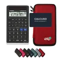 Casio fx-82 Solar II inkl. WYNGS Schutztasche Rot - Wissenschaftlicher