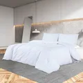Vidaxx Bettbezug-Set 135x200 cm Baumwolle weiß
