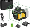 STABILA Multilinien-Laser LAX 600 G #19797 | 12V Akku | 3x 360° grün | 40m Reichweite | IP65 | 0,3mm/m Genauigkeit