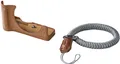 SMALLRIG 5432 Leder-Halbschalen-Kit für Canon R50 V braun