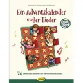 Ein Adventskalender voller Lieder (Buch inkl. CD) von Andrea Erkert/ Christian Hüser/ Heiner Rusche / Klett Kita GmbH / Taschenbuch