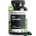 natural elements Bio Spirulina Presslinge – 500 Tabletten – vegan